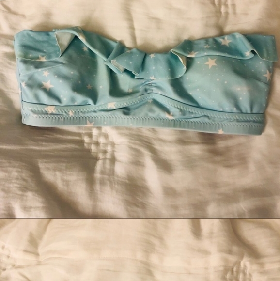Wildfox Starry Days blue ruffle bikini - Picture 5 of 8